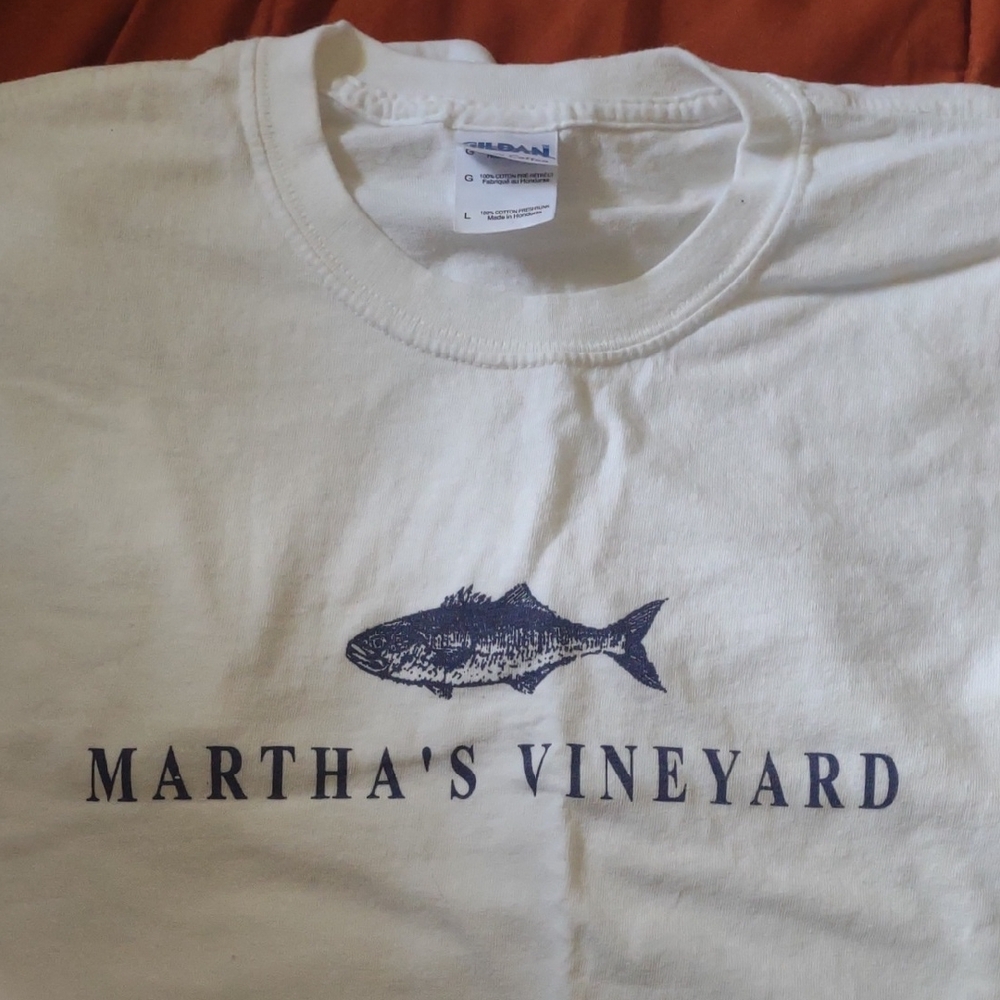 White Martha's Vineyard T-Shirt